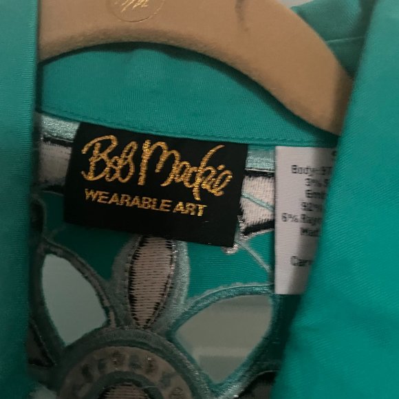 Bob Mackie Wearable Art Blouse - Picture 5 of 5